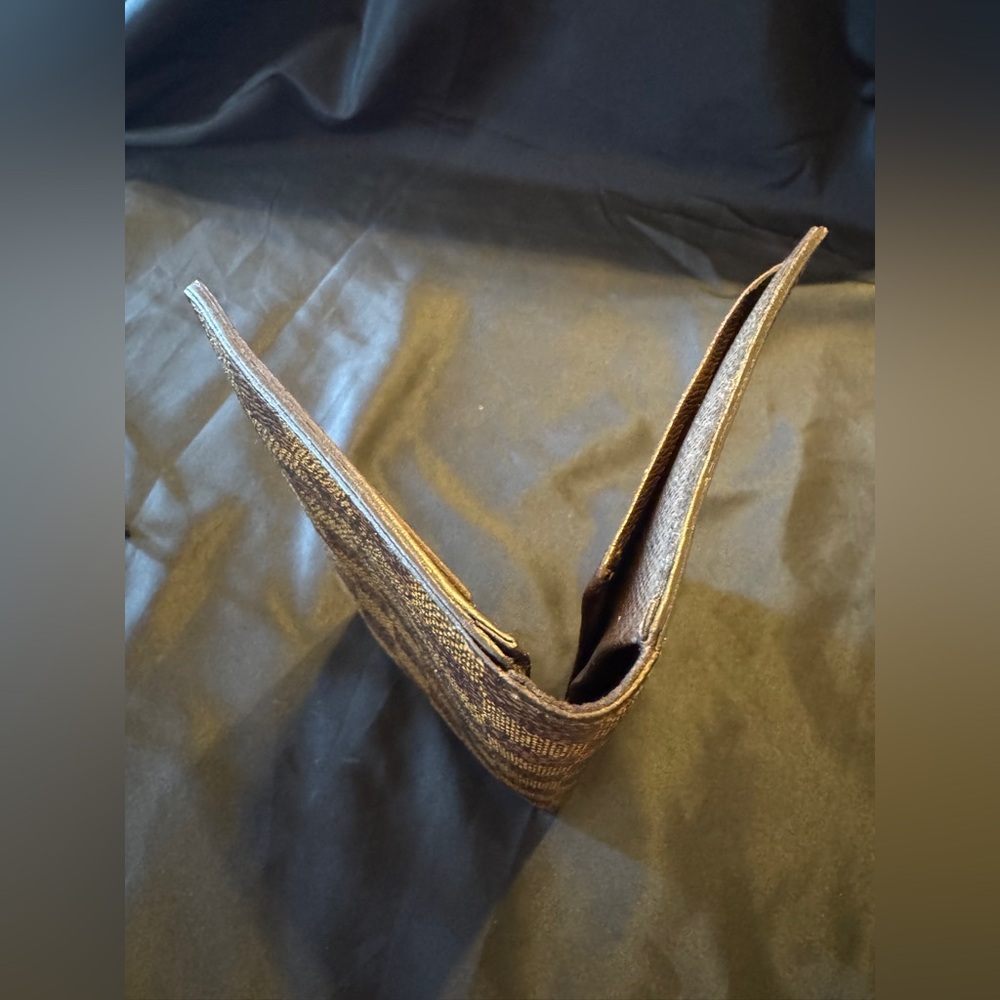 Louis Vuitton Damier Ebene Long Bifold Organizer Checkbook Wallet - Unisex - Picture 10 of 13